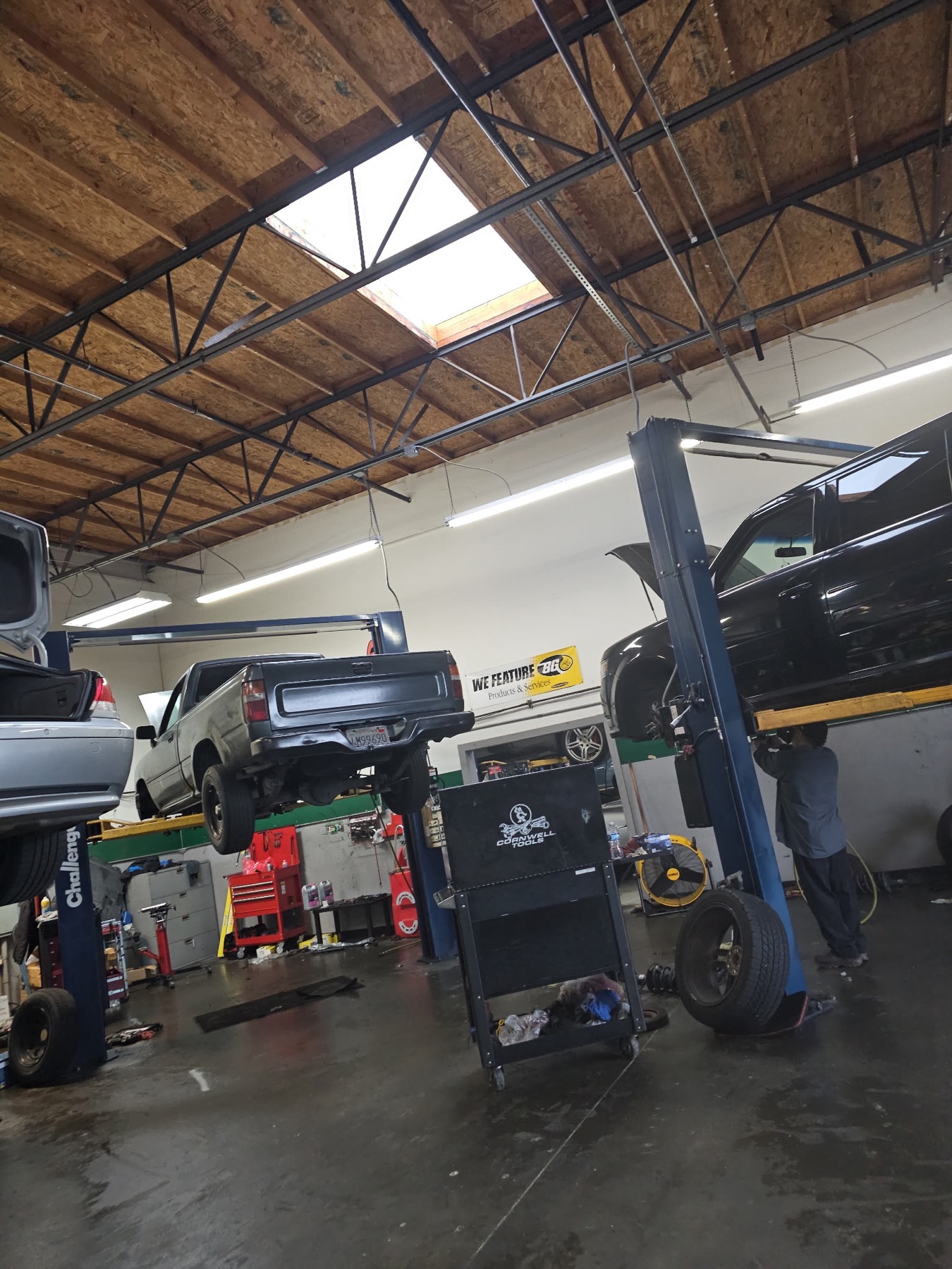 Inside the Sterling service bays